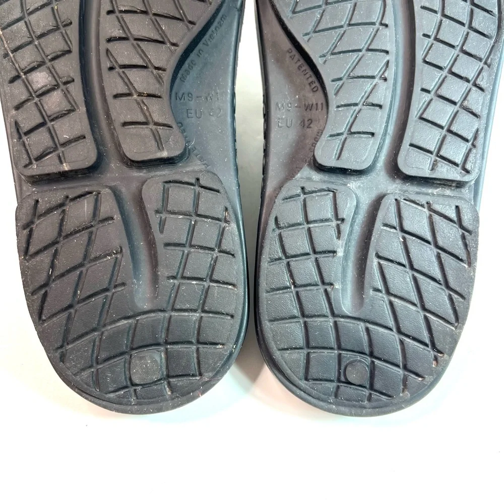 OOFOS Recovery Slides Sandals Black Size Men’s 9, Women’s 11 - EU 42